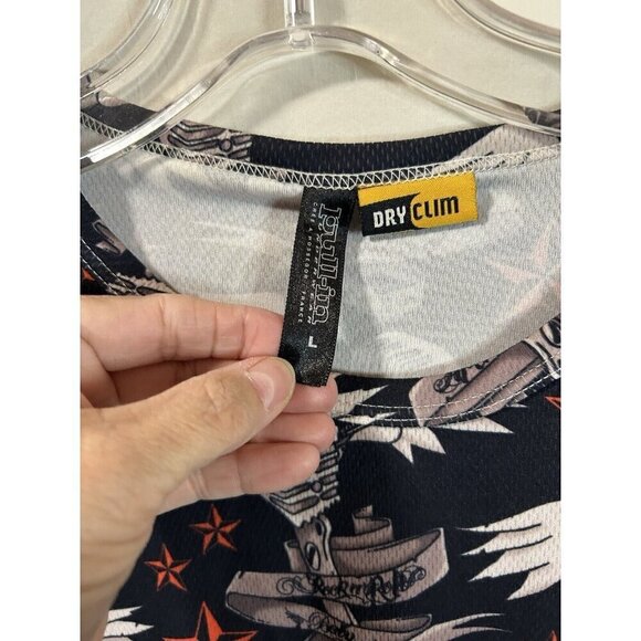 Pull In Dry Clim Pants Shirt Mens Large Quick-Dry Base Layer Rock n Roll Baby - Picture 7 of 8